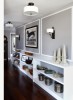Custom Condo - remodel, renovation, condo, built-in bookcase, custom lighting