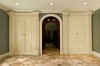 Master Bathroom Remodel - tile floor, master bathroom closets, custom wood archway