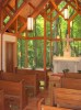 Timber Framing Examples - timbers, glass, interior, north carolina, church, belmont abbey college, chapel, st joseph adoration chapel