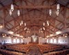 Timber Framing Examples - church, st mary's catholic church, johnson city, engineering, tennessee, timber trusses