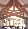 Timber Framing Examples - living room, great room, timbers, pennsylvania, trusses, scissors