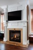 Historic Addition and Renovation - fireplace, tv, television