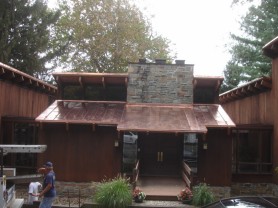 Budnitz - Standing Seam Copper Roof - copper roof