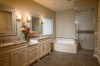 Completed Projects - remodel, bathroom, bathroom remodel, master bath, steam shower
