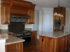 Examples of Work - kitchen, custom home, island, granite, custom built cabinets