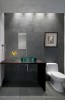 Whole-House Remodel - remodel, bath, modern, slate, powder room