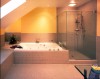 Kitchen and Master Suite Remodel - remodel, renovation, bathroom, master suite, shower, tub, skylight, yellow