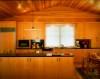 Whole-House Renovation - kitchen, cabinets, custom home, maple, cathedral ceiling, custom panel refrigerator
