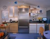 Kitchen Remodel - renovation, kitchen, cabinets, vaulted ceiling, refrigerator, eat-in kitchen, sub-zero, butcher-block