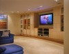Basement Renovation - renovation, maple, television, tv, basement, entertainment, bamboo