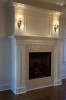 Custom Home - renovation, custom trimwork, master bedroom gas fireplace