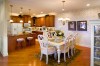 Lauder Model Home - kitchen, dining room, country classics, model home, townhome, active-adult townhome, lauder