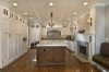 Kitchen Remodel - kitchen, island, fireplace mantel