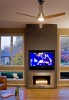 Kitchen and Entertainment Area Renovation - remodel, renovation, fireplace, entertainment, tv, television