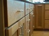 Whole House Restoration - custom, cherry cabinets, bee's wax finish