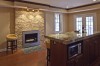 2010 Basement Remodel - remodel, fireplace, basement
