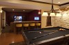 2010 Basement Remodel - remodel, basement, entertainment, game room