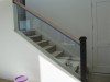 Stairs - renovation, glass stair rail