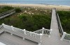 Decks & Deck Rails - exterior, hbg composite rail, beach crossover, timbertech decking