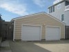 Garage to Guest House - garage before remodel