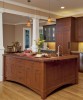 Craftsman Kitchen - kitchen, cabinets, kitchen remodel, island, craftsman, pendants, bar sink, wood top
