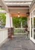 Whole House Remodel - porch, bay area, slate, brick, craftsman, covered porch, alameda