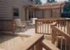 Sunroom Addition w/ Sundeck - exterior, deck, pergola, sundeck, trellis, railing, cedar, lattice