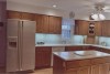 Germantown Kitchen Remodel - remodel, renovation, kitchen, kitchen remodel, sink, island, kitchen cabinets, corion coutertops, molded sink