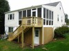 Screened Porch Washington Grove - remodel, renovation, exterior, porch, screened porch
