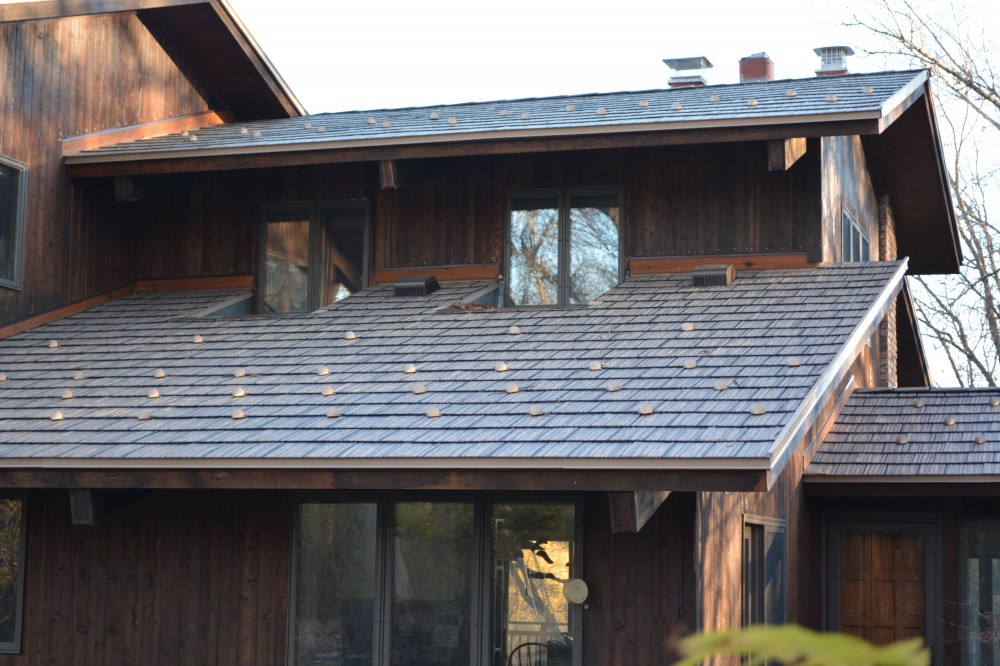 Photo By Stinson Services, Inc.. Metal Shake Roof Project