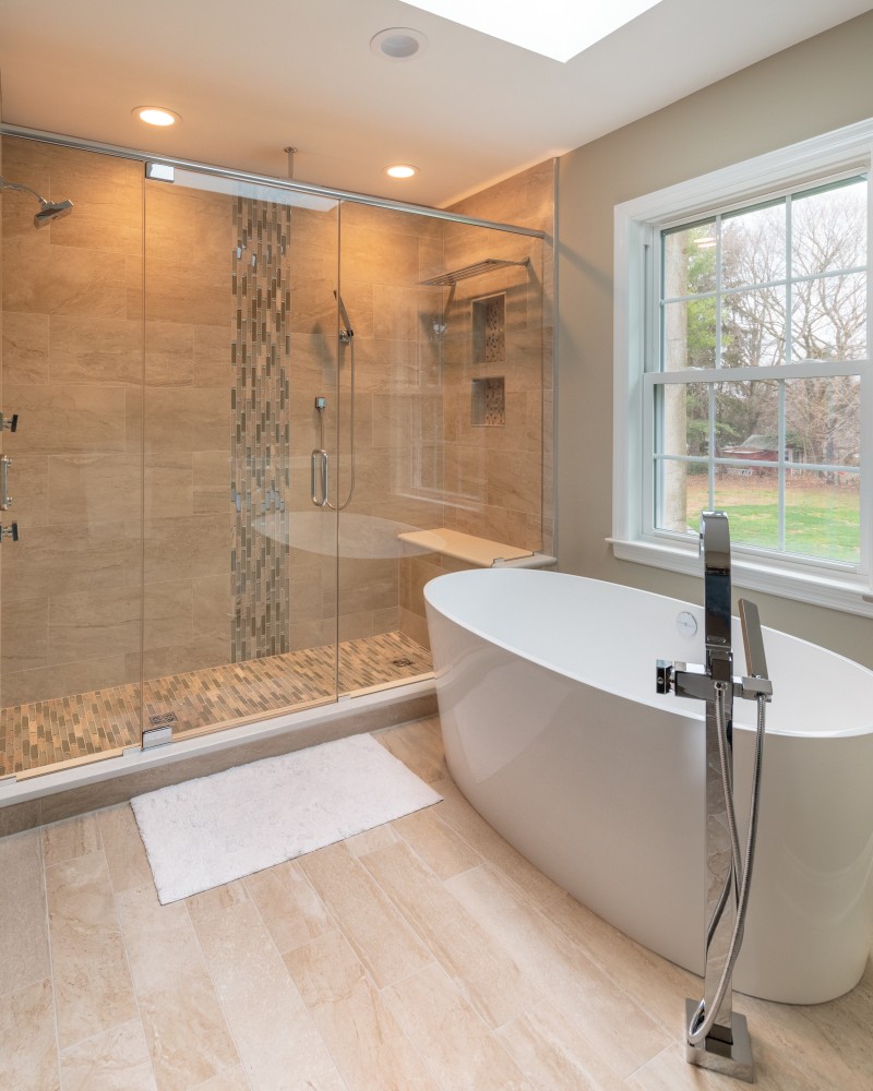 Photo By Amiano & Son Construction. Master Bath Remodel
