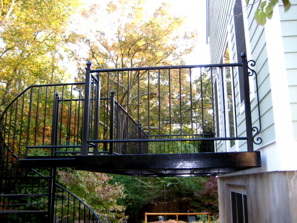 Photo By Appalachian Ironworks Of Virginia. Spiral Staircase