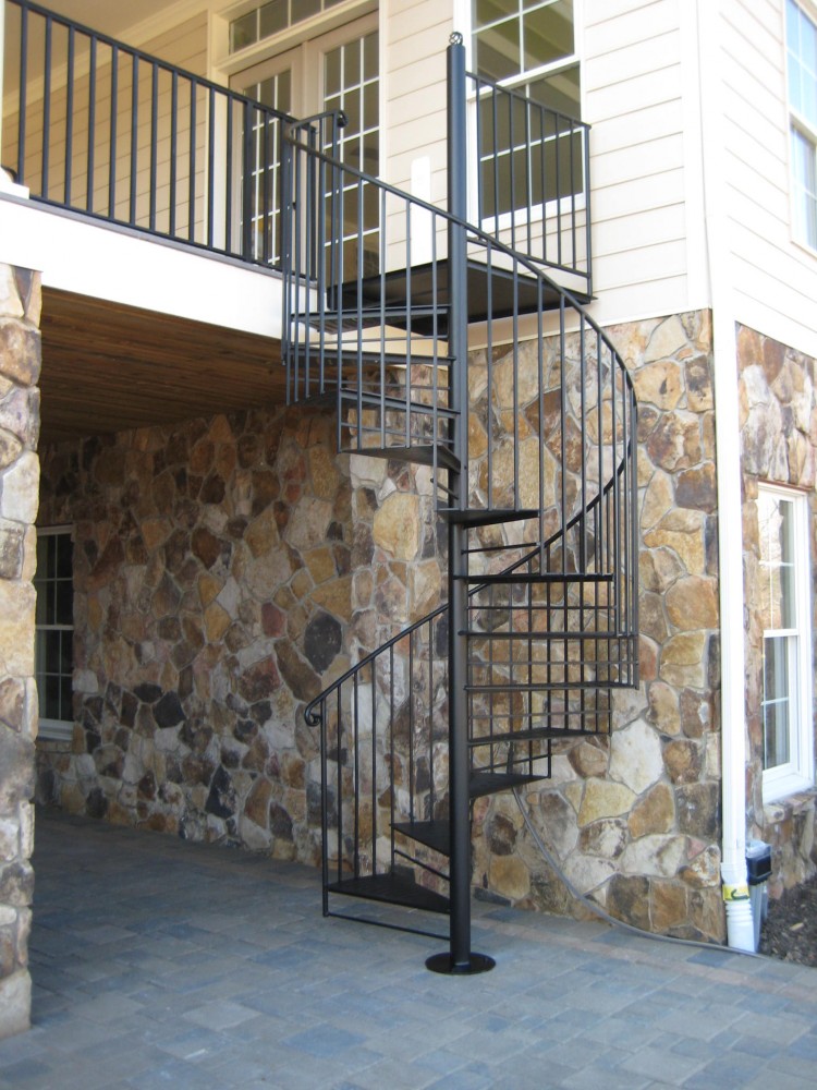 Photo By Appalachian Ironworks Of Virginia. Spiral Staircase