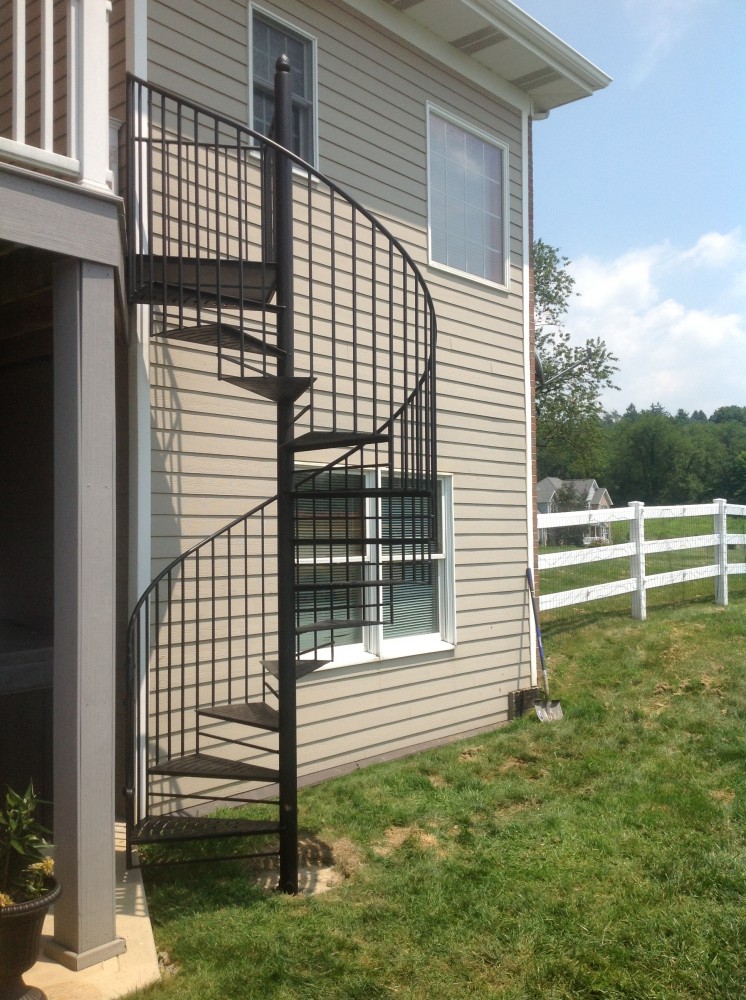 Photo By Appalachian Ironworks Of Virginia. Spiral Staircase