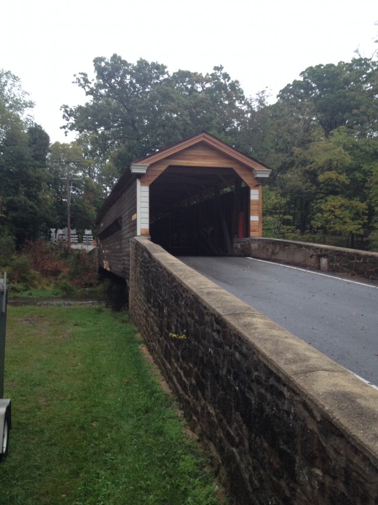 Photo By Lancaster County Timber Frames, Inc.. Rapps Dam Covered Bridge