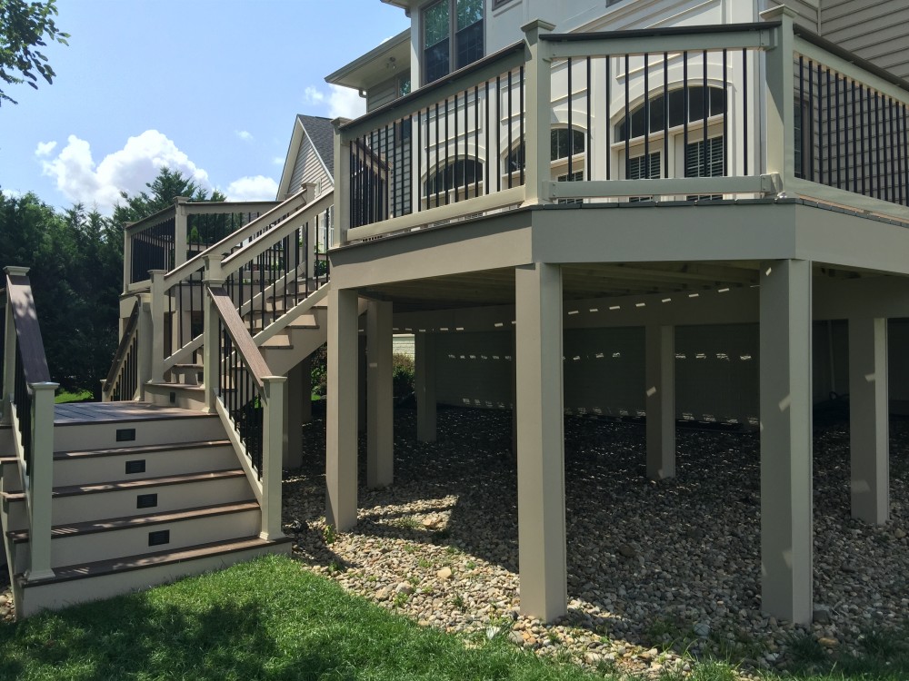 Photo By American Exteriors & Masonry. Deck In Leesburg, VA