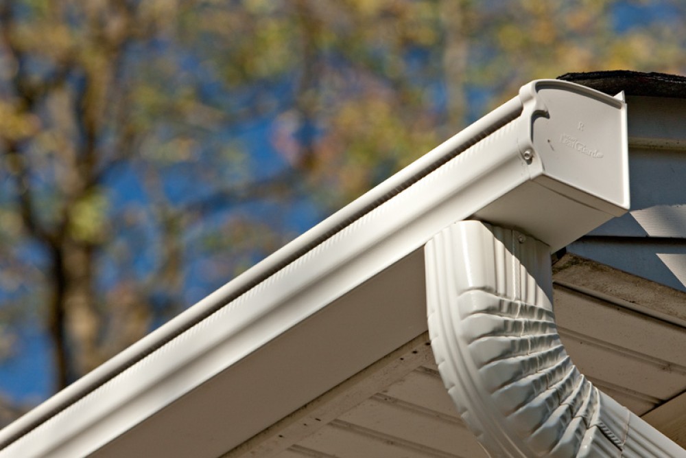 Photo By LeafGuard Of Indiana. LeafGuard Debris Shedding Gutters