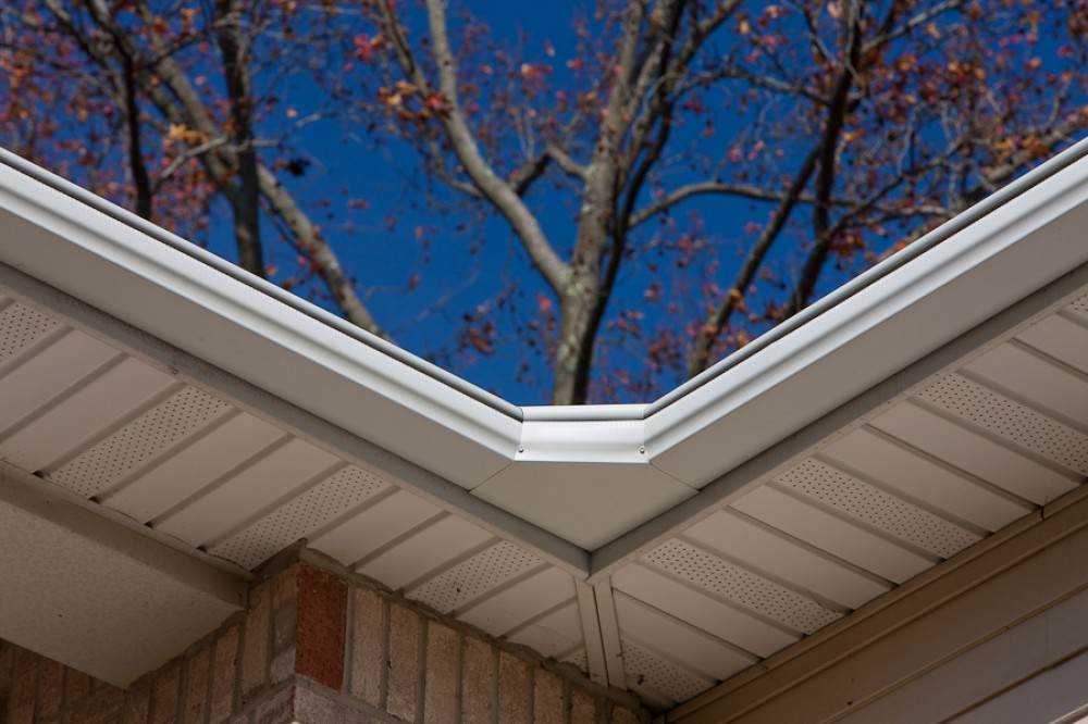 Photo By LeafGuard Of Indiana. LeafGuard Debris Shedding Gutters