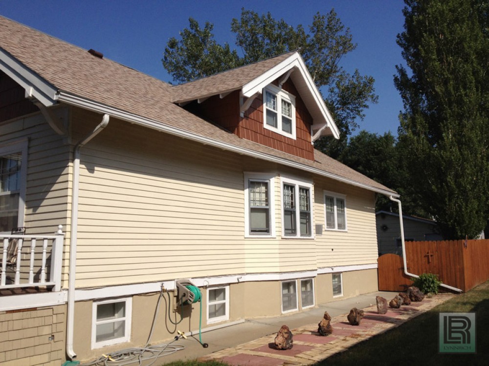 Photo By Lynnrich Seamless Siding And Windows. Finished Seamless Steel Siding Jobs