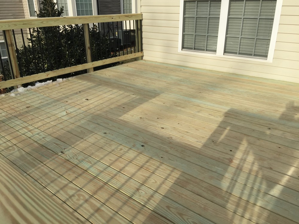 Photo By American Exteriors & Masonry. Wood Deck In Leesburg, VA