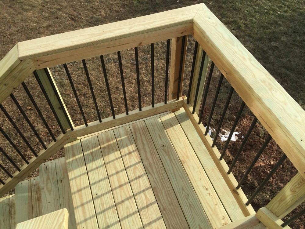 Photo By American Exteriors & Masonry. Wood Deck In Leesburg, VA