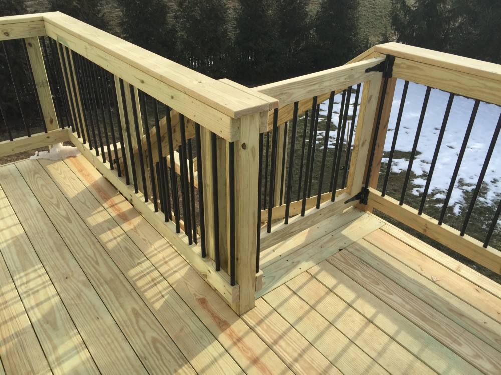 Photo By American Exteriors & Masonry. Wood Deck In Leesburg, VA