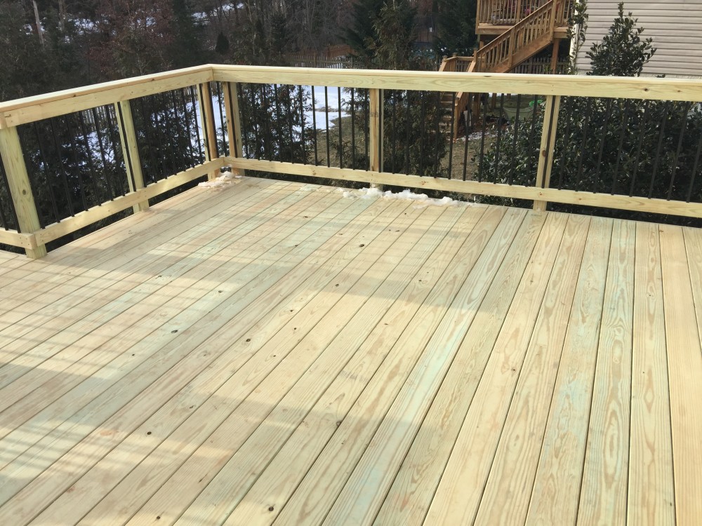 Photo By American Exteriors & Masonry. Wood Deck In Leesburg, VA