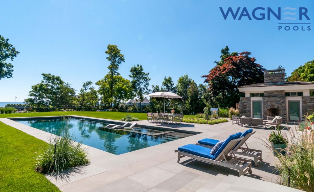 Photo By E. L. Wagner Co., Inc. - Wagner Pools. High End, Rectangle, Gunite Swimming Pool