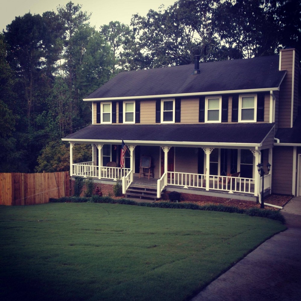 Photo By The Painting Company (GA). Before And After Exterior