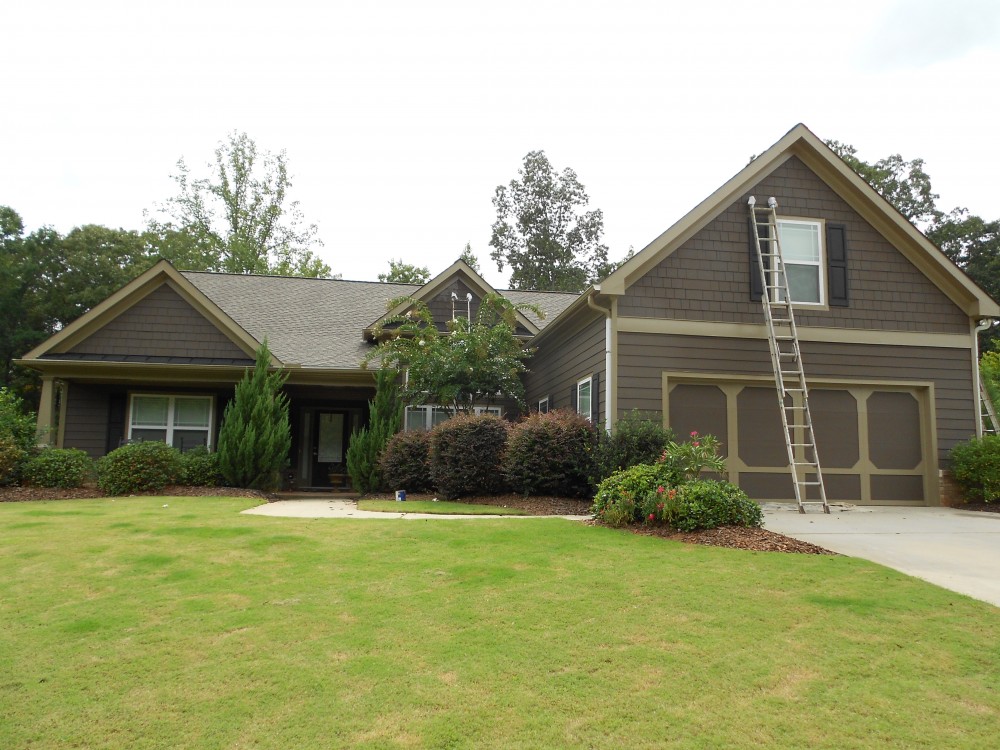 Photo By The Painting Company (GA). Before And After Exterior