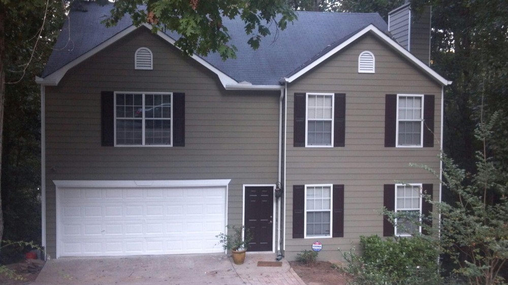 Photo By The Painting Company (GA). Before And After Exterior