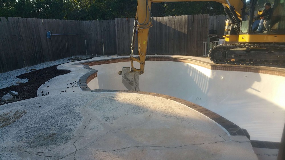 Photo By Blue Escapes Pool & Spa. Pool Removal 