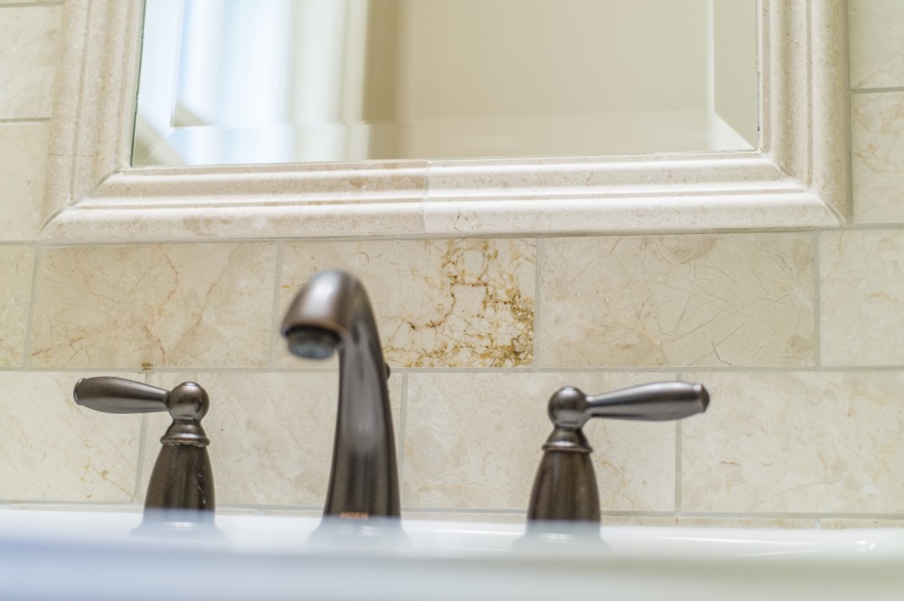 Photo By Karlovec & Company Design/Build Remodel. Powder Room & Dining Room Renovation