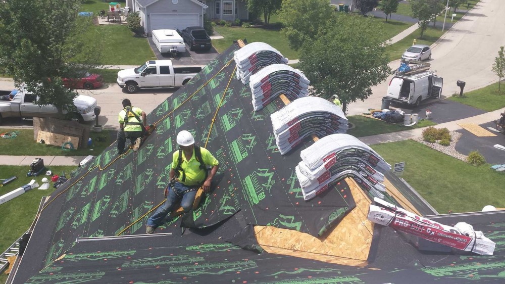 Photo By Certaseal Construction Chicago. Roofing Install